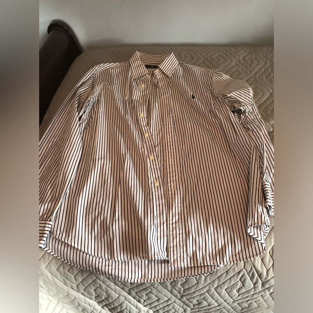 Mens button down polo
